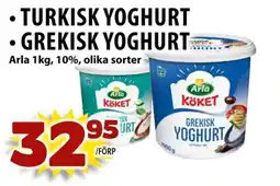 Matvärlden Tensta Arla Turkisk yoghurt • Grekisk yoghurt erbjuda