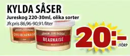 Matvärlden Tensta Jureskog Kylda såser erbjuda
