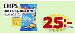 Matvärlden Tensta Chips erbjuda