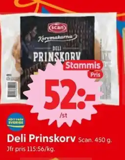 ICA Nära Scan Deli Prinskorv erbjuda