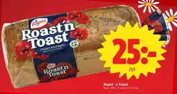 ICA Nära Pågen Roast'n Toast erbjuda