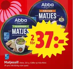 ICA Nära Abba Matjessill erbjuda