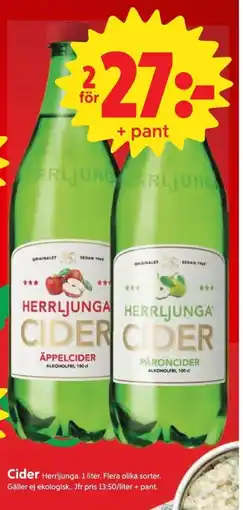 ICA Nära Herrljunga Cider erbjuda
