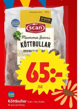 ICA Nära Scan Köttbullar erbjuda
