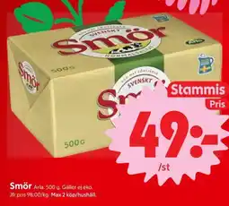 ICA Nära Arla Smör erbjuda