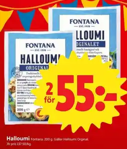 ICA Nära Fontana Halloumi erbjuda