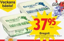 Matöppet Arla Bregott erbjuda