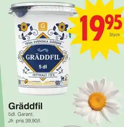 Matöppet Garant Gräddfil erbjuda