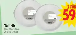 Matöppet Fixa Tallrik erbjuda