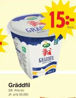 Matöppet Arla Gräddfil erbjuda