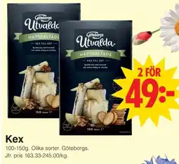 Matöppet Göteborgs Kex erbjuda