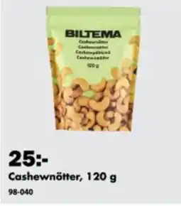 Biltema Cashewnötter erbjuda