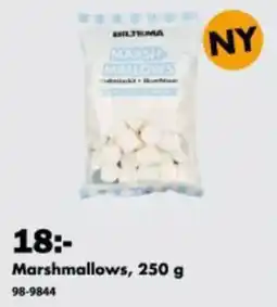 Biltema Marshmallows erbjuda