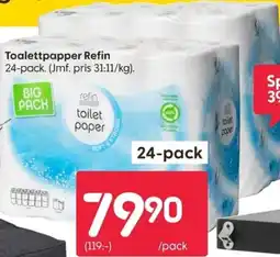 Rusta Toalettpapper Refin erbjuda
