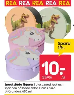 Rusta Snackslåda figurer erbjuda