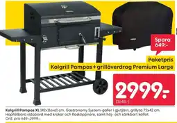Rusta Kolgrill Pampas XL erbjuda