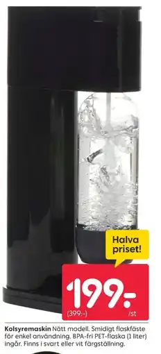 Rusta Kolsyremaskin erbjuda