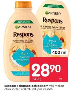 Rusta Respons schampo och balsam erbjuda