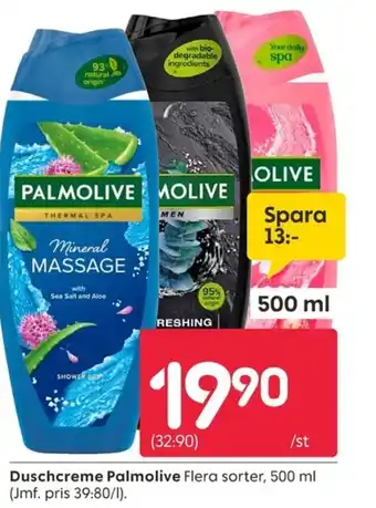 Rusta Duschcreme Palmolive erbjuda