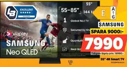 Power Samsung 55" 4K Smart TV erbjuda
