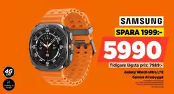 Power Samsung Galaxy Watch Ultra LTE Gemini Al inbyggd erbjuda