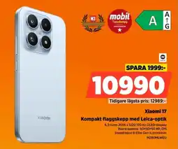 Power Xiaomi 17 Kompakt flaggskepp med Leica-optik erbjuda