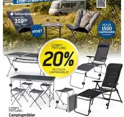 thansen 20% PÅ UTVALDA CAMPINGMÖBLER erbjuda