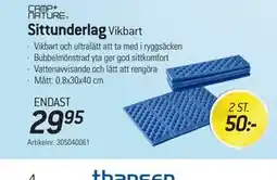 thansen Sittunderlag erbjuda