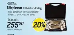 thansen Tältpinnar till hårt underlag erbjuda