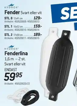 thansen Fender erbjuda