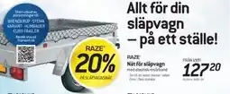 thansen RAZE Nät för släpvagn erbjuda