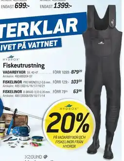 thansen Fiskeutrustning erbjuda