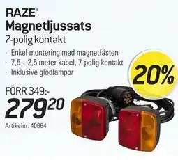 thansen RAZE Magnetljussats erbjuda
