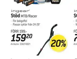 thansen ingear Stöd MTB/Racer erbjuda