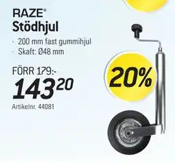 thansen RAZE Stödhjul erbjuda