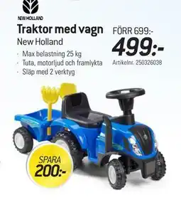 thansen Traktor med vagn erbjuda