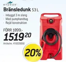 thansen Bränsledunk erbjuda