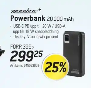 thansen Powerbank erbjuda