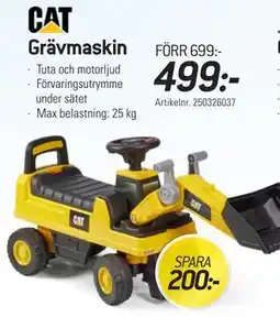 thansen CAT Grävmaskin erbjuda