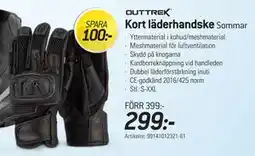 thansen Kort läderhandske Sommar erbjuda