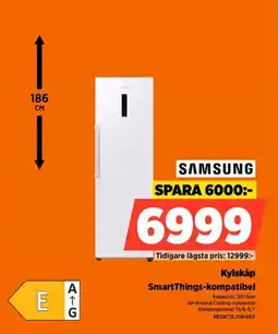 Power Samsung Kylskåp SmartThings-kompatibel erbjuda