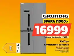Power Grundig Kyl/frys Kontrollpanel på luckan erbjuda
