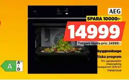 Power Aeg Inbyggnadsugn tiska program erbjuda