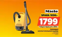 Power Miele Dammsugare Justerbart teleskopskaft EasySlide erbjuda