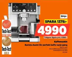 Power Ninja Kaffemaskin Barista Assist för perfekt kaffe varje gång erbjuda