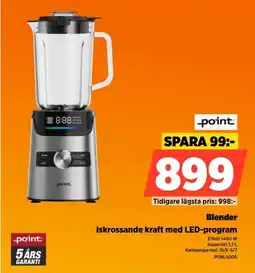 Power Point Blender Iskrossande kraft med LED-program erbjuda