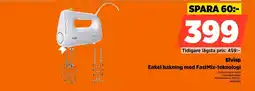 Power Elvisp Enkel bakning med FastMix-teknologi erbjuda