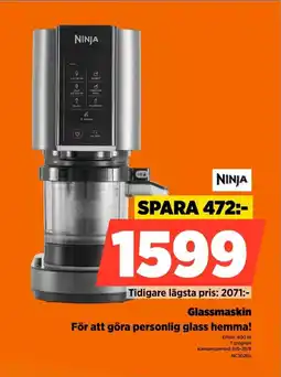 Power Ninja Glassmaskin För att göra personlig glass hemma! erbjuda