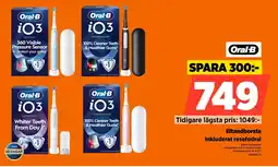Power Oral-B Eltandborste Inkluderat resefodral erbjuda