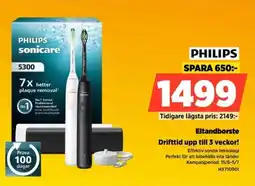 Power Philips Eltandborste Drifttid upp till 3 veckor! erbjuda